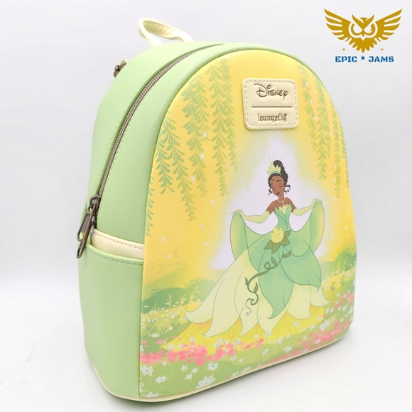 Loungefly Disney The Princess And The Frog Tiana Flower Mini Backpack main image 4
